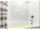 Clean bathroom with a shower/tub combo at 212 Rawhide Dr, Louisburg, NC 27549