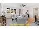 Bright living room with hardwood floors and neutral color palette at 212 Rawhide Dr, Louisburg, NC 27549