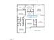 Second floor plan featuring primary suite, two additional bedrooms, and a loft at 3185 Armeria Dr, Apex, NC 27502