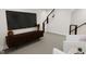 Finished basement with TV and seating area at 4041 Elk Creek Ln # 16, Raleigh, NC 27612