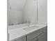 Vanity with a modern sink and mirror at 507 Excelsior Ct, Rolesville, NC 27587