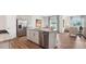 Modern kitchen with stainless steel appliances and granite countertops at 60 Fair Child Rd, Spring Lake, NC 28390