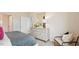 Main bedroom with a dresser and comfortable seating area at 60 Fair Child Rd, Spring Lake, NC 28390
