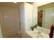 Bathroom with shower/tub combo and vanity at 11321 Involute Pl # 102, Raleigh, NC 27617