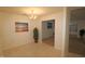 Dining area with view into living room and fireplace at 11321 Involute Pl # 102, Raleigh, NC 27617