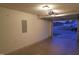 Garage with door open, offering a view of the street at 11321 Involute Pl # 102, Raleigh, NC 27617