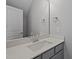 Small bathroom with vanity and single sink at 707 Jamescroft Way, Rolesville, NC 27587