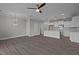 Spacious living room with sliding glass doors leading to backyard at 707 Jamescroft Way, Rolesville, NC 27587