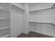 Spacious walk-in closet with ample shelving at 707 Jamescroft Way, Rolesville, NC 27587