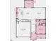 First floor plan featuring kitchen, gathering room, and bedroom 5 at 1132 Sun Springs Rd, Wake Forest, NC 27587