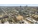 Aerial view of city park and surrounding buildings at 1235 Shaw View Alley # 201, Raleigh, NC 27601