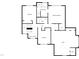 Upper floorplan with primary bedroom, bathroom, and multiple rooms at 4700 Linaria Ln, Fuquay Varina, NC 27526