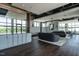 Common area with modern cabinets and seating at 120 Mosaic Blvd # 307, Pittsboro, NC 27312