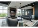 Modern common area with fireplace and comfortable seating at 120 Mosaic Blvd # 307, Pittsboro, NC 27312