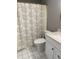 Bathroom with shower/tub combo and updated vanity at 807 W Trinity Ave # 209, Durham, NC 27701