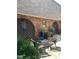 Community pool with brick tower in background at 807 W Trinity Ave # 209, Durham, NC 27701
