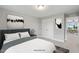 Cozy bedroom with double closet and view of backyard at 72 Macy Circle, Wendell, NC 27591