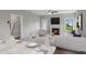 Spacious living room with fireplace and ample natural light at 72 Macy Circle, Wendell, NC 27591