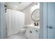 Simple bathroom with updated vanity and fixtures at 2 Hunters Green Ct, Durham, NC 27712