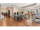 Basement game room with ping pong, foosball and arcade games at 32520 Archdale Dr, Chapel Hill, NC 27517