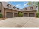 Spacious four-car garage with ample parking space at 32520 Archdale Dr, Chapel Hill, NC 27517