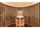 Large capacity wine cellar, custom built-in shelving at 32520 Archdale Dr, Chapel Hill, NC 27517