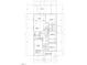 One-story house floor plan featuring 3 bedrooms, 2 baths, Gathering room, kitchen, and garage at 271 Mcneil Cir, Dunn, NC 28334