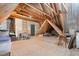 Spacious attic offering ample storage area at 3319 Milton Rd, Raleigh, NC 27609