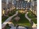 Community of townhomes with courtyard and grill at 1507 Village Hall Ln # 35, Wake Forest, NC 27587