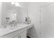 Clean bathroom, featuring a vanity with plenty of counter space at 606 Market Grove Dr # 200, Wake Forest, NC 27587