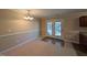 Dining room with access to a back deck and kitchen at 8067 Nc Hwy 96, Oxford, NC 27565