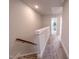 Upstairs hallway with access to bedrooms and bath at 209 Pond View Ct # 4, Fuquay Varina, NC 27526