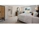 Main bedroom with king bed, sitting area, and walk-in closet at 255 Moore Creek Dr, Fuquay Varina, NC 27526