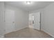 Spacious bedroom with door to bathroom at 45 Covey Rise Way, Lillington, NC 27546