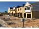 New construction homes under construction at 4906 Caddis Bend, Raleigh, NC 27604