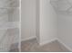 Walk-in closet with wire shelving for ample storage space at 119 Ethel Ln, Angier, NC 27501