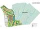 Map illustrating the layout of Galvin's Ridge, including single-Gathering homes, townhomes, and future phases at 432 Ashley Run, Sanford, NC 27330