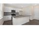 Kitchen with white cabinets, granite countertops, and stainless steel appliances at 432 Ashley Run, Sanford, NC 27330