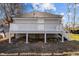 Elevated rear deck of house at 112 Edgewood Dr, Roxboro, NC 27573