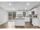 Modern kitchen with granite countertops and island at 137 Kathleen Rd, Lillington, NC 27546