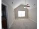 Large bedroom with ceiling fan and neutral carpeting at 104 Harvolly Dr, Holly Springs, NC 27540