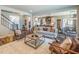 Cozy living room featuring a neutral colored sofa and wood flooring at 269 Ivy Ridge Rd, Chapel Hill, NC 27516