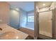 Bathroom boasts a bathtub, shower, and double vanity at 919 Blue Garden Ln, Willow Springs, NC 27592