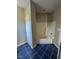 Clean bathroom with shower/tub combo and tile flooring at 6101 Valentine St, Zebulon, NC 27597