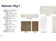 Kitchen design details featuring natural wood cabinets and bleached wood grout at 7545 Percussion Dr, Apex, NC 27539