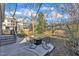 Cozy backyard patio with seating and fire pit at 810 Brooklyn St, Raleigh, NC 27605