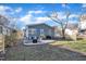 House backyard with patio and grill at 810 Brooklyn St, Raleigh, NC 27605