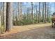 Wooded backyard with grassy area at 204 Barbour Rd, Smithfield, NC 27577