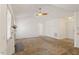 Bright living room, fireplace, and high ceilings at 204 Barbour Rd, Smithfield, NC 27577