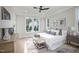 Spacious primary bedroom with large windows and plenty of natural light at 684 Golfers Vw, Pittsboro, NC 27312